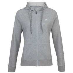 BABOLAT Exercise Hood Jacket – High Rise Heather – Girls